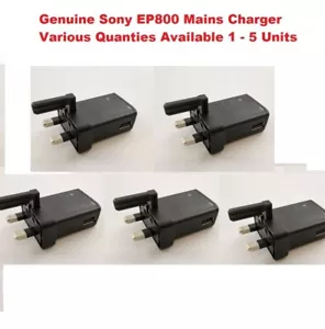 Genuine Sony EP800 Mains Charger for Sony Xperia Mobile Phones Bulk Discounts - Picture 1 of 4