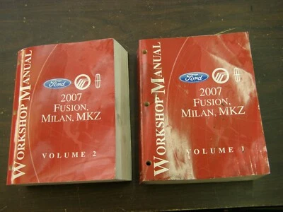 OEM Ford 2007 Fusion Shop Manuals Books nos Mercury Milan Lincoln MKZ - Image 1 of 4