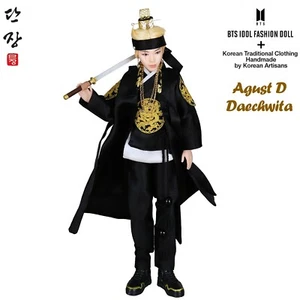 Agust D Daechwita/koreanische handgefertigte Kleidung für MATTEL BTS Puppen (außer Puppe) - Bild 1 von 12