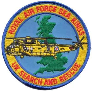 RAF Search and Rescue Royal Air Force gestickter Aufnäher Abzeichen - MOD LIZENZIERT - Bild 1 von 6