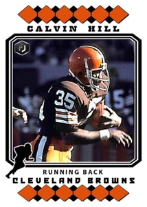 ACEO CALVIN HILL CLEVELAND BROWNS CUSTOM HAND MADE ART CARD - Picture 1 of 2