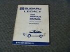 1993 Subaru Legacy Sedan Wagon Shop Service Repair Manual Supplement MSA5T9301A