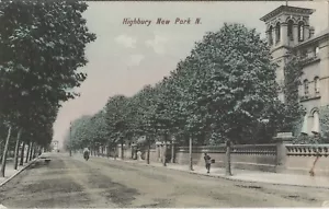 POSTAL LOCAL DE CHARLES MARTIN HIGHBURY NUEVO PARQUE NORTE 1910 - Imagen 1 de 2