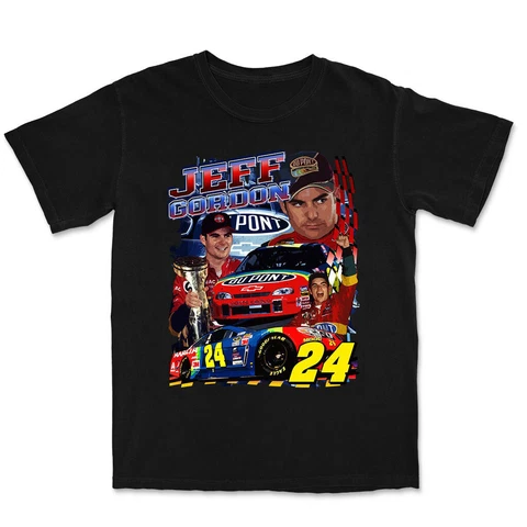 Nascar Jeff Gordon Racing Graphic Unisex T-Shirt For Men Women S-3XL Cover