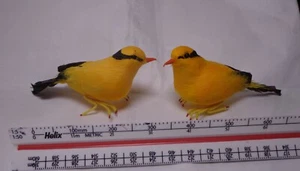 Handgefertigtes kleines Vogelpaar in Originalgröße (B) für Türdekoration Haus, Kuchen  - Bild 1 von 2