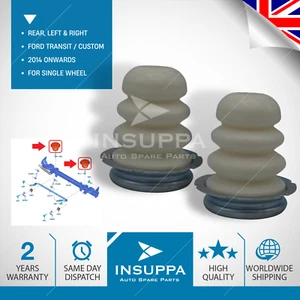Parachoques trasero amortiguador de goma para Ford Transit Mk8 personalizado rueda única 2X - Imagen 1 de 13