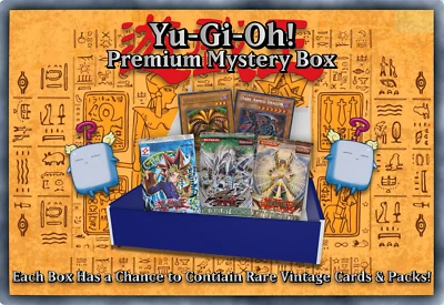 Yu-Gi-Oh! Vintage Premium Box! Classic Booster Packs & Cards | Read for Details - Image 1 of 4