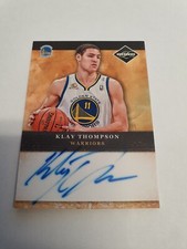 2011-12 Klay Thompson Limited On Card Car XRC