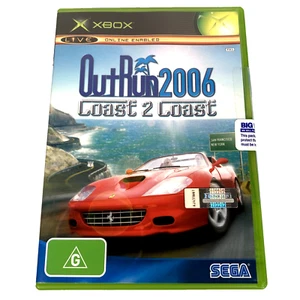 OutRun 2006 Coast 2 Coast Microsoft Xbox Complete 2006 Sealed BIG W Sticker only - Picture 1 of 16