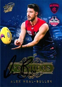 Signed 2021 Melbourne Demons AFL Premiers Series Select Card - Alex Neal-Bullen - Bild 1 von 3