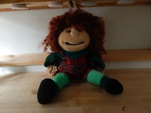 Folkmanis rote Haare Mädchen 24 Zoll zweihändige Ganzkörperpuppe Bauchredner Therapie - Bild 1 von 5