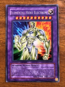 Elemental Hero Elecrtrum - YuGiOh TCG - FOIL - MDP2-EN001 - Picture 1 of 2