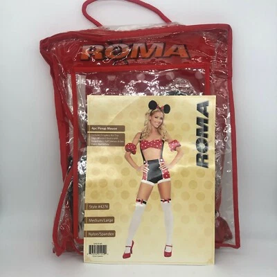 New Roma Pinup Mouse Sexy Costume - Size M/L - Image 1 of 4