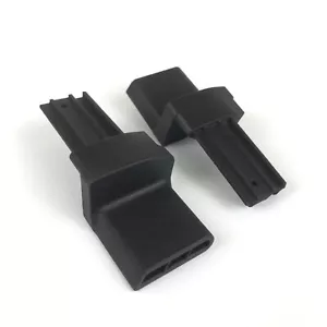Renault Megane IV Trunk Roller Guide Repair Part Pair Black Left and Right - Bild 1 von 5