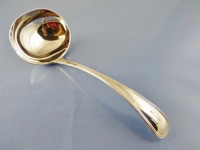 CUCHARÓN SAJÓN 1914 GRIS o salsa de abedules esterlina "P" Foto 1 de 4