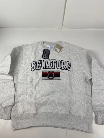 NWT Ottawa Senators￼ Champion Sweatshirt Reverse Weave Size Large New NHL Cover