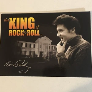 Elvis Presley Postcard Elvis King Of Rock N Roll - Picture 1 of 2