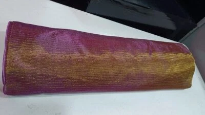 Luxury jacquard/ embroidered curtain net with lead weights 300 cm wide - Image 1 of 3