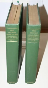 Vintage Books - THE FRENCH REVOLUTION by John Abbott Vol's 1 & 2 Copyright 1887 - Picture 1 of 5