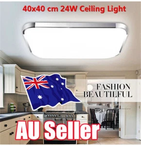 Modern LED Flat Ultraslim Ceiling Panel Down Light Wall Lamp Bathroom Kitchen VH - Picture 1 of 11