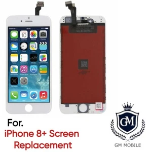 NEW iPhone 8 Plus Retina LCD & Digitiser Touch Screen Replacement AAA - WHITE - Picture 1 of 10