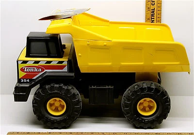2013 Tonka Mighty Dump Truck Pressed Steel #354 XMB-975 Plastic Wheel  - Image 1 of 4