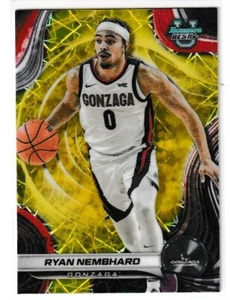 RYAN NEMBHARD 2024-25 BOWMAN UNIVERSITY'S BEST YELLOW LAZER REFRACTOR #/75. - Picture 1 of 1
