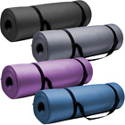 Tapis de yoga 10 mm d'épaisseur tapis d'exercice gymnase entraînement fitness Pilates maison antidérapant neuf d'ordre neuf dans sa catégorie neuve