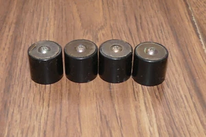 Yamaha CR-640 Receiver Parts - Set of 4 Feet with Screws - Picture 1 of 4