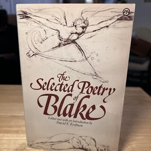 The Selected Poetry of Blake edited by David V. Erdman 1981 PB - Imagen 1 de 6