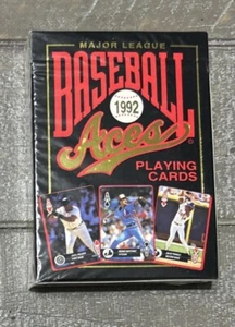 Vintage 1992 Major League Baseball Aces Playing Cards Set Sealed Made in USA - Picture 1 of 3