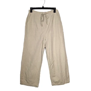 Linden Hill kurze Hose Damen Seide Taschen Kordelzug beige neutral Größe Small - Bild 1 von 8