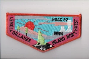 Lodge 415 Lemolloillahee S-4 OA flap (1992 NOAC) - Picture 1 of 1