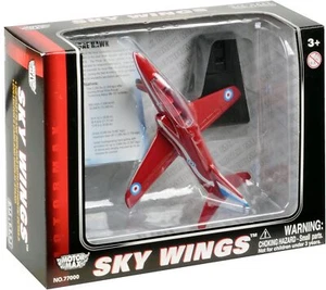 Motormax Skywings 1/100 Scale RED ARROWS BAE Hawk With Display Stand Model - Picture 1 of 1
