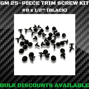1969-1988 G Body Wheel Molding T-Top Weatherstrip Retainer Trim Screws OEM GM - Picture 1 of 1