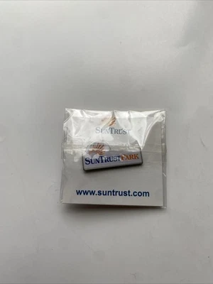 Atlanta Braves Baseball Suntrust Park Truist Stadium Lapel Pin World Series MLB - Image 1 of 2