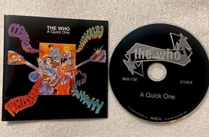 The WHO - A Quick One (1995) CD : MCA RECORDS - REMASTERED : PETE TOWNSHEND - Picture 1 of 5