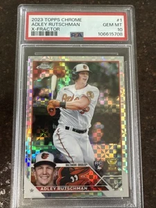 Adley Rutschman 2023 Topps Chrome X-Fractor PSA 10 🔥 - Bild 1 von 2