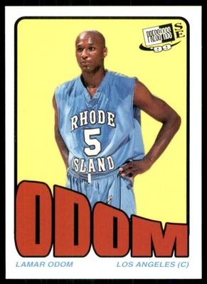 1999-00 Press Pass Lamar Odom RC 罗德岛公羊队 #4 — 第 1/2 张图片