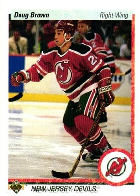 1990-91 Upper Deck - Doug Brown #159 - Image 1 of 2