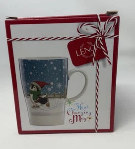 Lenox Holiday Entertaining- Penguin Magic Mug - Brand New In Box - Picture 1 of 5