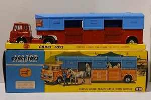 Transportador de caballos Corgi Major 1130 Chipperfields Circus Bedford. En caja - Imagen 1 de 20