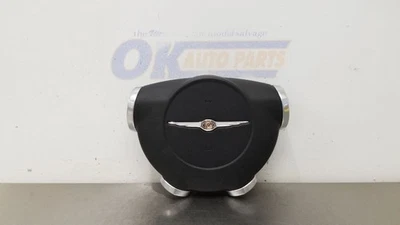 05 CHRYSLER CROSSFIRE SRT-6 DRIVER LEFT STEERING WHEEL SRS BLACK - Imagem 1 de 4