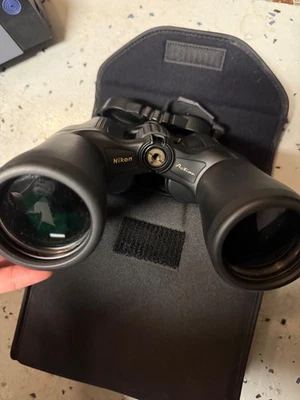 Nikon Action Extreme 10x50 Binoculars w/ strap and case - Image 1 of 4