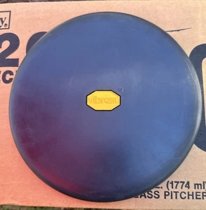 Black Vibram SUMMIT Golf Disc 164 Grams Fade 5 Speed 6.8 Turn 12 Lightly Used - Picture 1 of 3