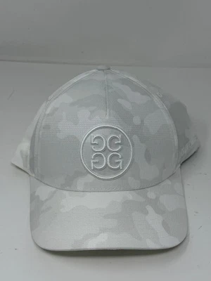 G-Fore G4 Limited Edition White Gray Camo Snapback Golf Hat - Image 1 of 4