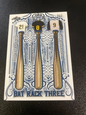 Leaf Lumber Bat Rack Three 2021🔥clemente/stargell/mazeroski🔥3/3🔥 Foto 1 de 4