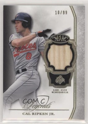 2013 Topps Tier One Legends Relics /99 Cal Ripken Jr #TORL-CRJ HOF - Image 1 of 2
