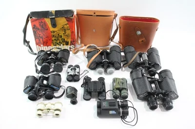 Assorted Vintage Binoculars of Various Brands and Magnifications Job Lot - Image 1 of 4