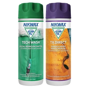 Nikwax Tech Wash & TX Direct Set Flüssigwaschmittel & Imprägnierung je 300ml - Bild 1 von 2